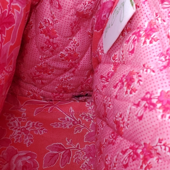 Vera Bradley Hope toile 2pc set coral paisley shoulder cottogecore bag - Picture 9 of 10
